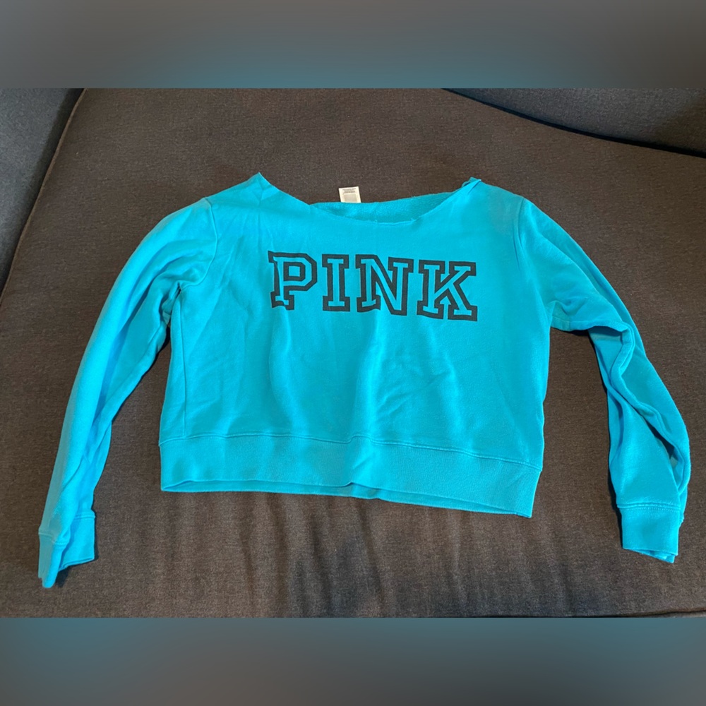 Pink crop sweater